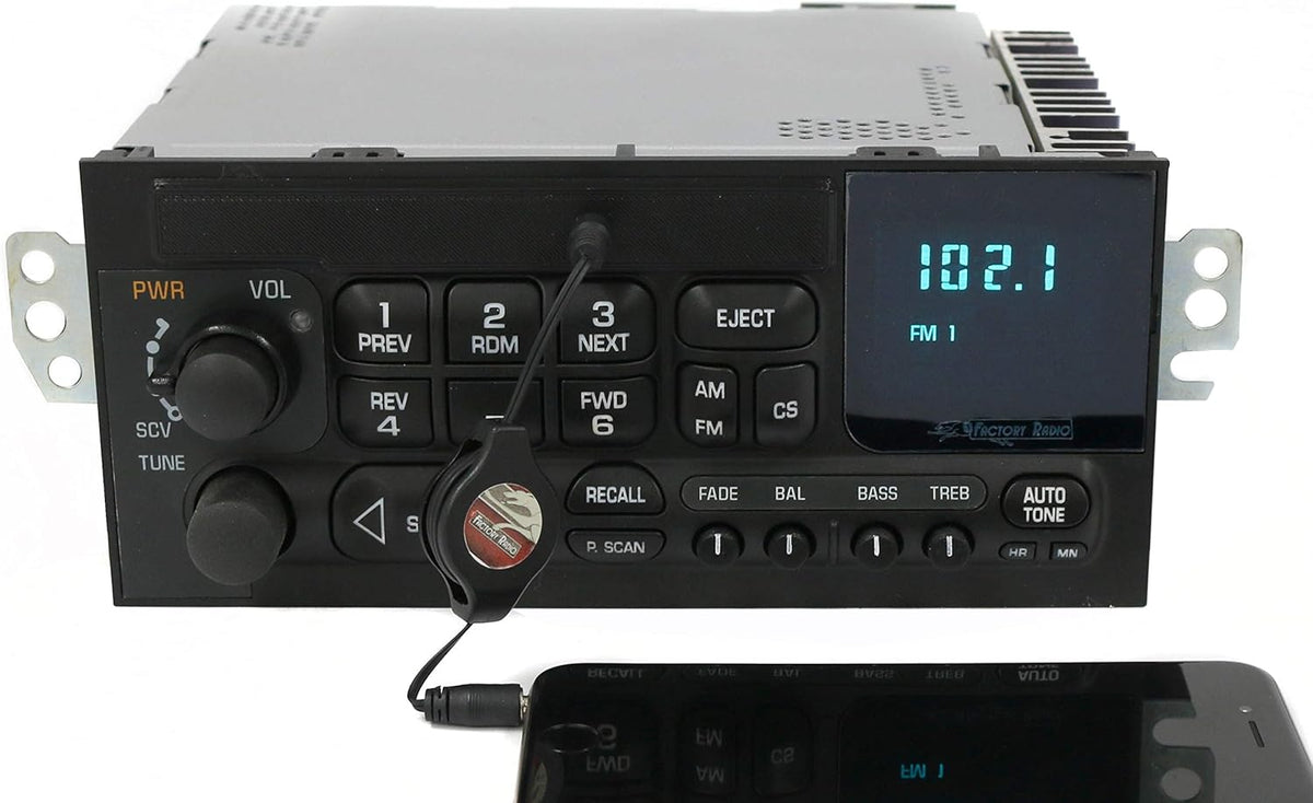 Car Radio with Aux Cassette Controls M10177