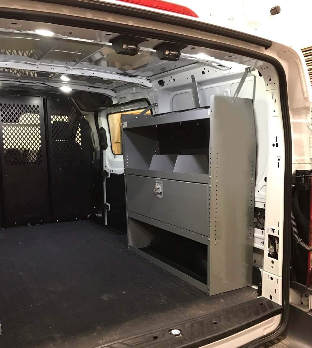 Van Shelving Storage Unit with Door Kit U218