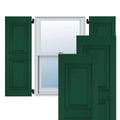 18x22W x 45x22H Exterior Real Wood Pine Raised Panel Shutters L2495