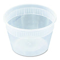 16 oz Clear Microwavable Combo G6775