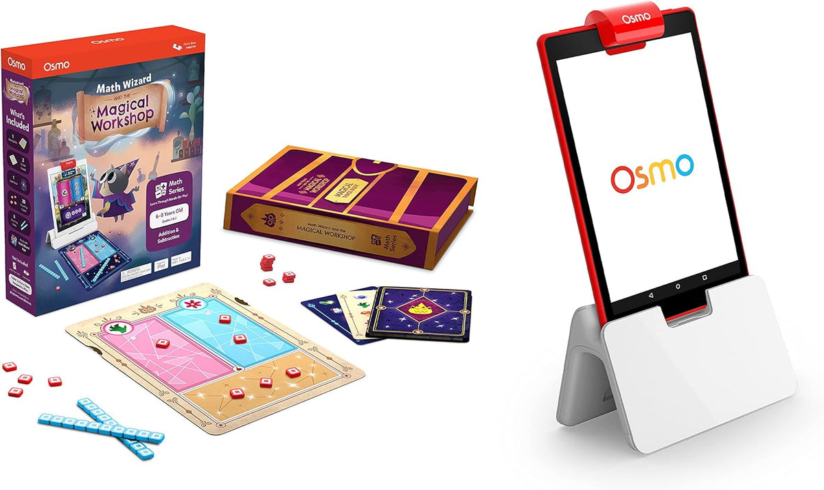 Math Wizard and The Magical Workshop with iPad Base Bundle S5596