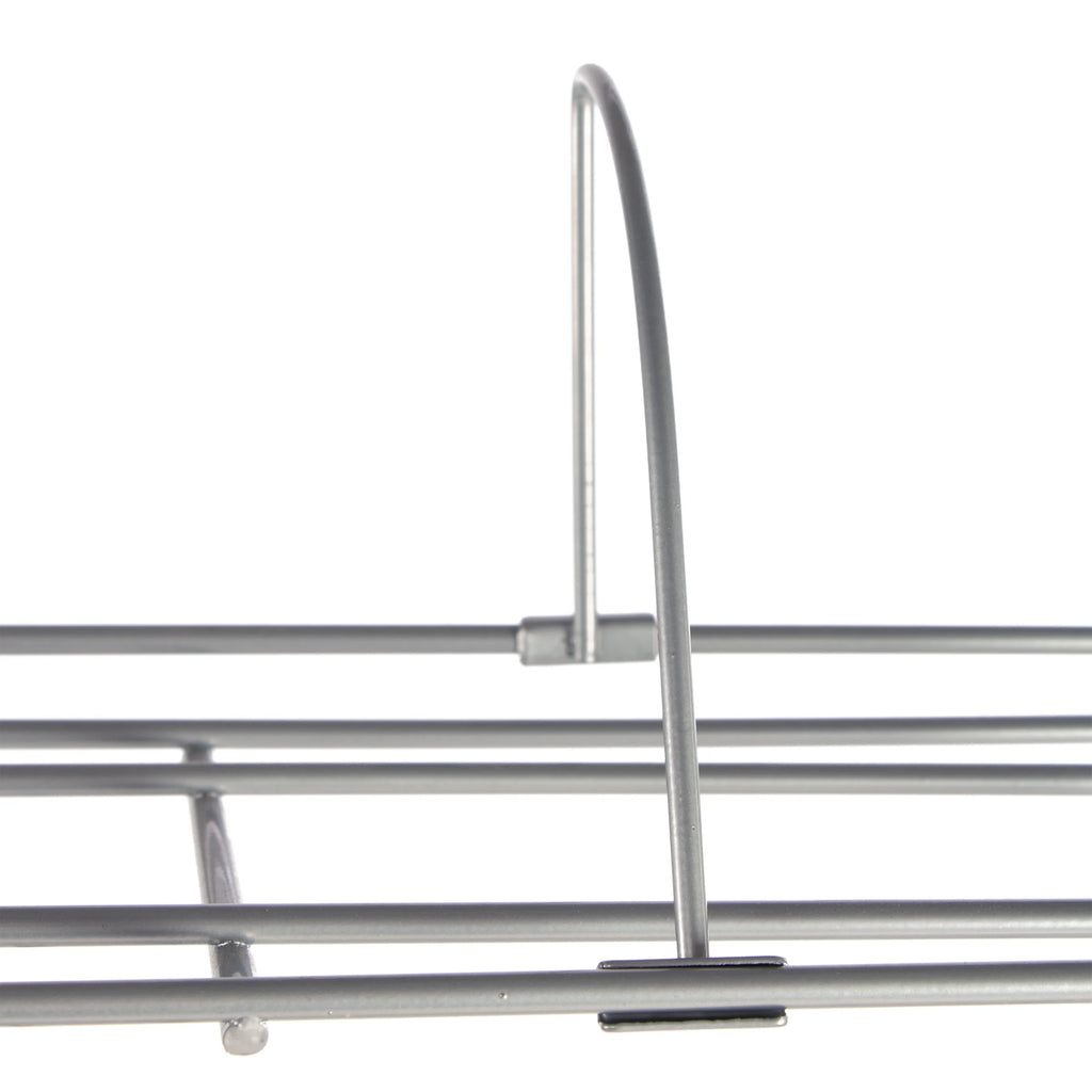 12 Multimedia Silver Shelving Organizer O16815