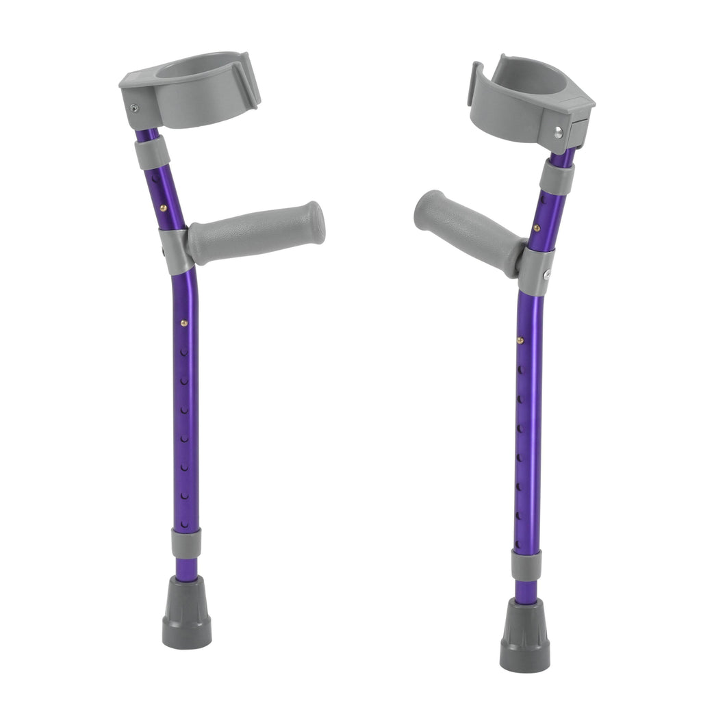 Pediatric Forearm Crutches Medium Wizard Purple Pair H715421