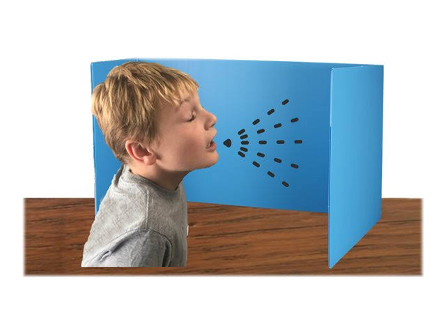 Privacy carrel blue pack of 12 L736803
