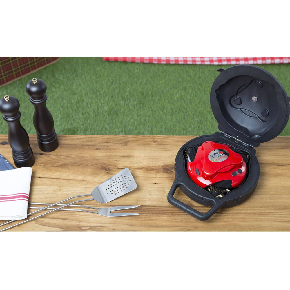 Automatic Outdoor Grill Cleaning Robot with Carry Case F349
