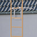 U Shape Ladder Stabilizer Standoff Wing Span Wall Ladder Extension Roof N9477