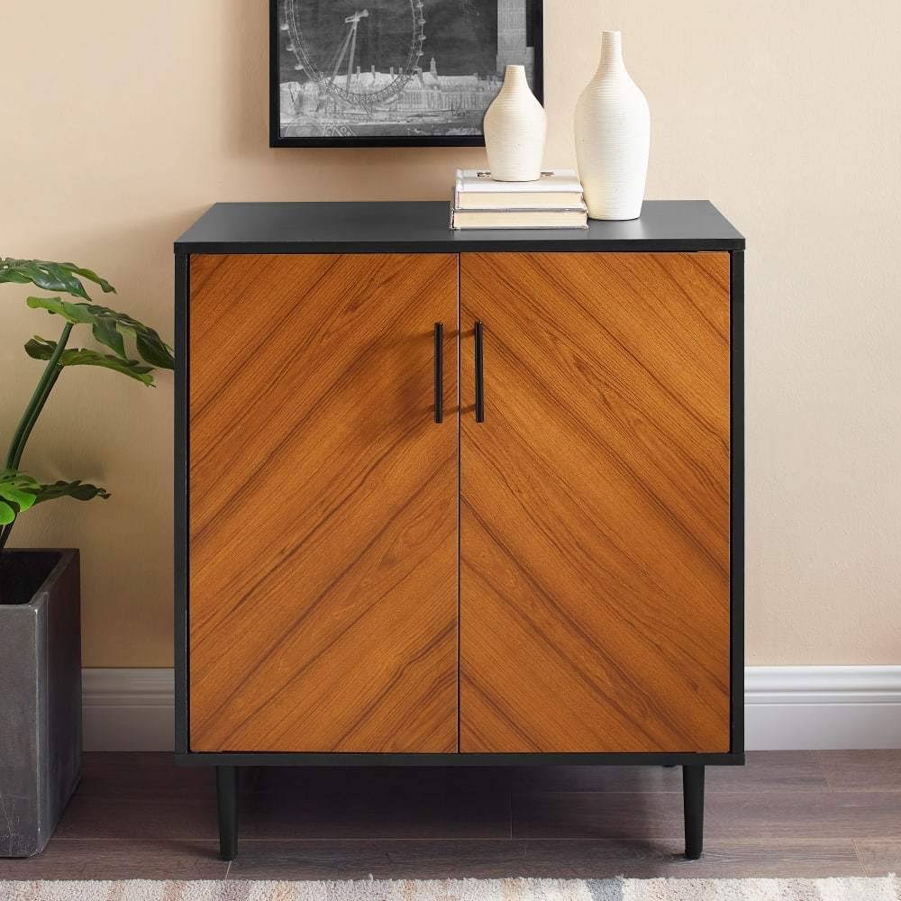 Solid White Accent Cabinet E620065
