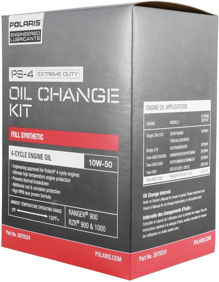 2.5 Qts Full Synthetic Engine Oil and 1 Oil Filter Pack of 2 Q720