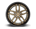 Bronze w/ Gloss Black Lip 1-Piece Cast Wheel 19x9.5 5x112 48mm E4539