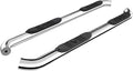 Stainless Steel Side Step Rails Nerf Bars Running Boards 2pcs with Mounting Bracket Kit D930862