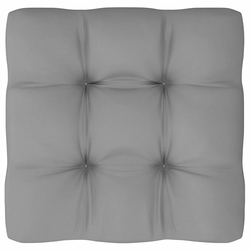 9 Piece Patio Set with Cushions Solid Pinewood O789