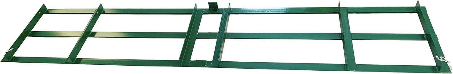 8 Ft Drag Harrow Driveway Grader for ATV, UTV - Tractor Rake - Tow Behind J5070
