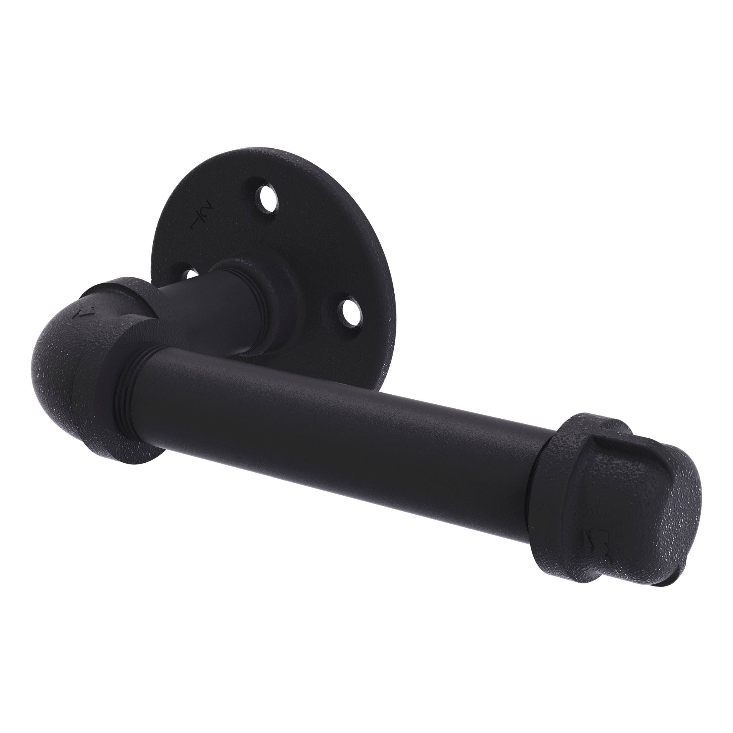 Matte Black Wall Mounted Toilet Paper Holder N58350