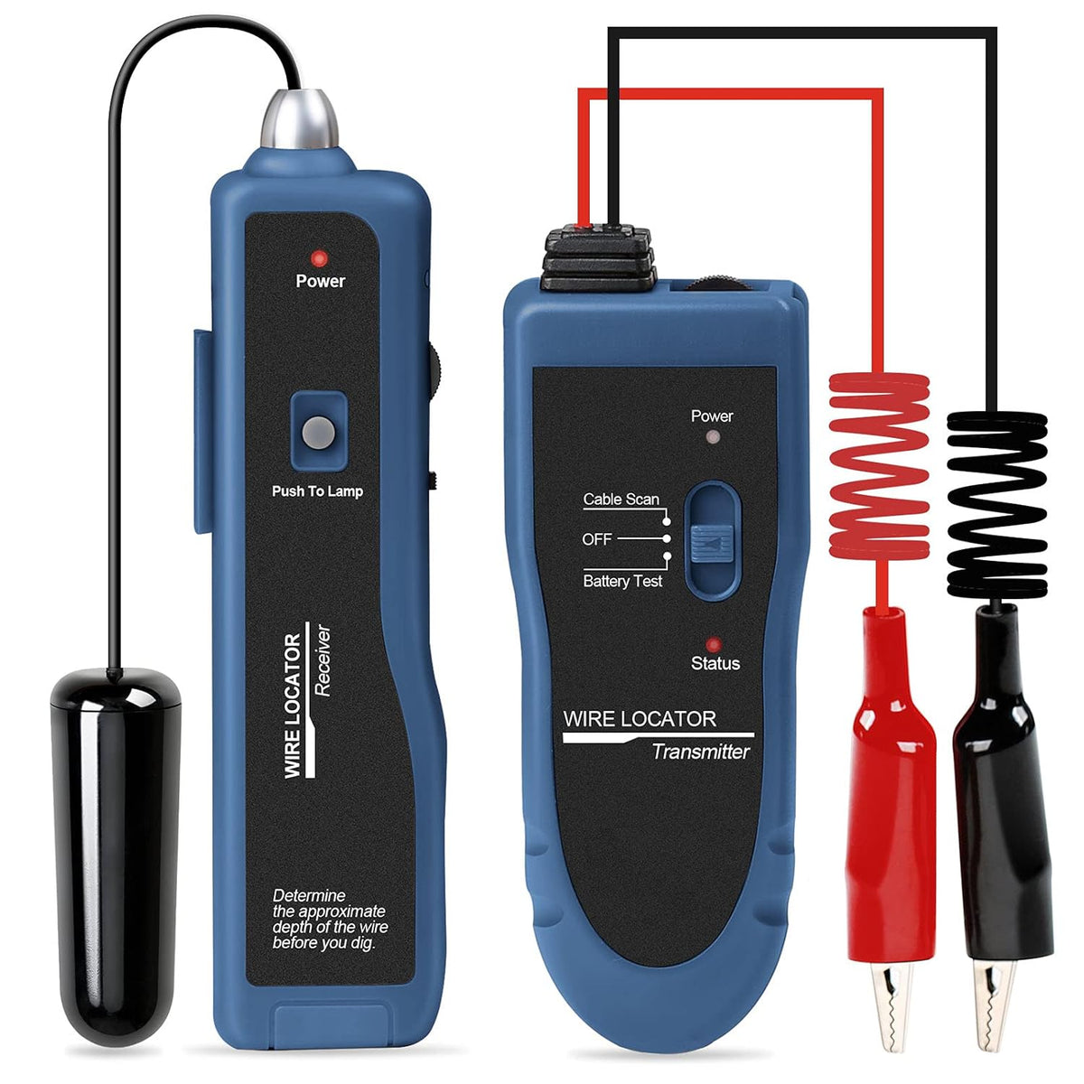 Underground Wire Locator, Cable Tester F02 Pro B181