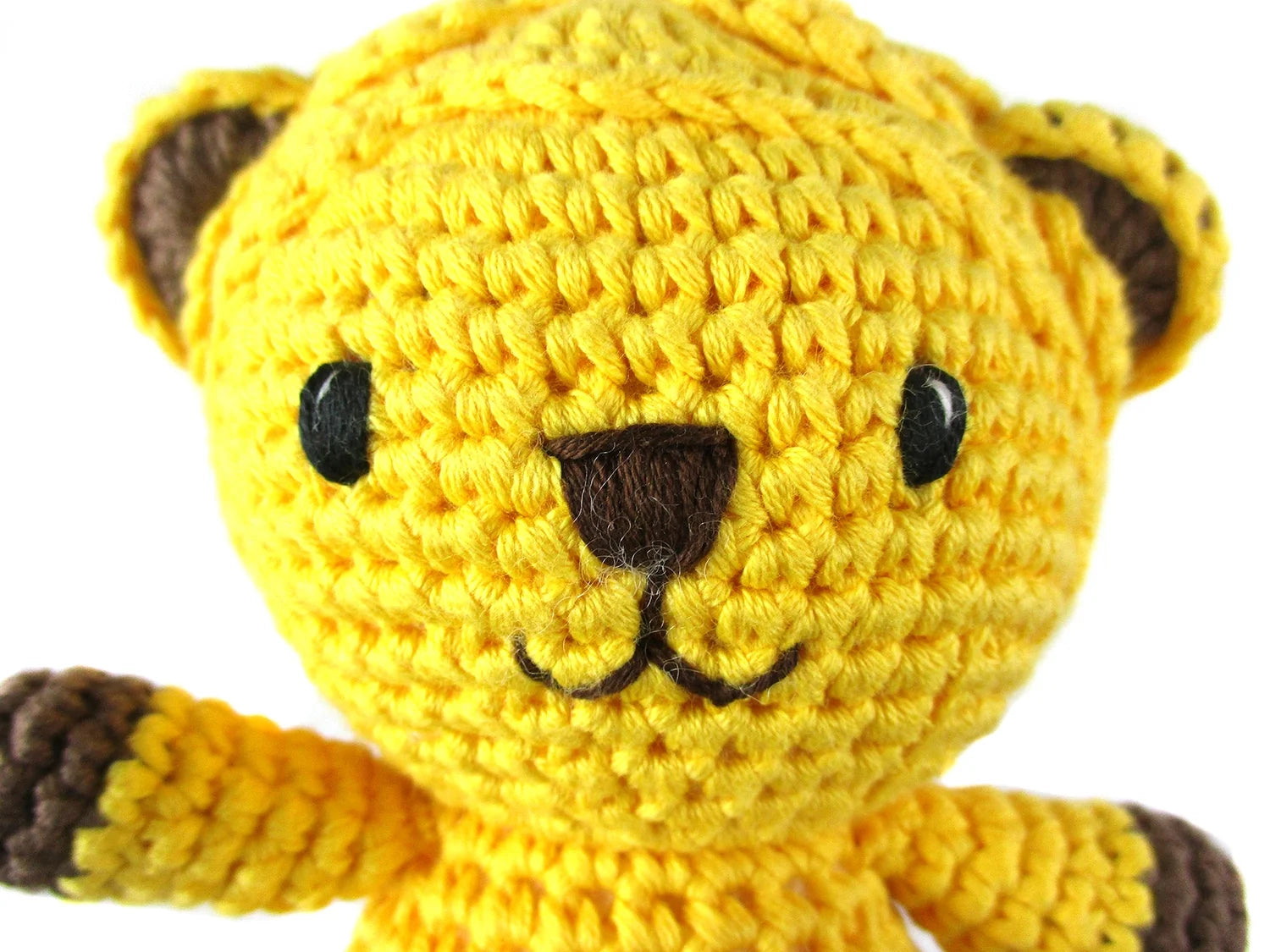 Yellow Sitting Lion Plush Toy C60483