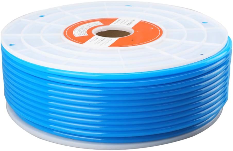 8mm x 5mm Orange 291ft PU Air Hose Tube Pack of 2 H5065