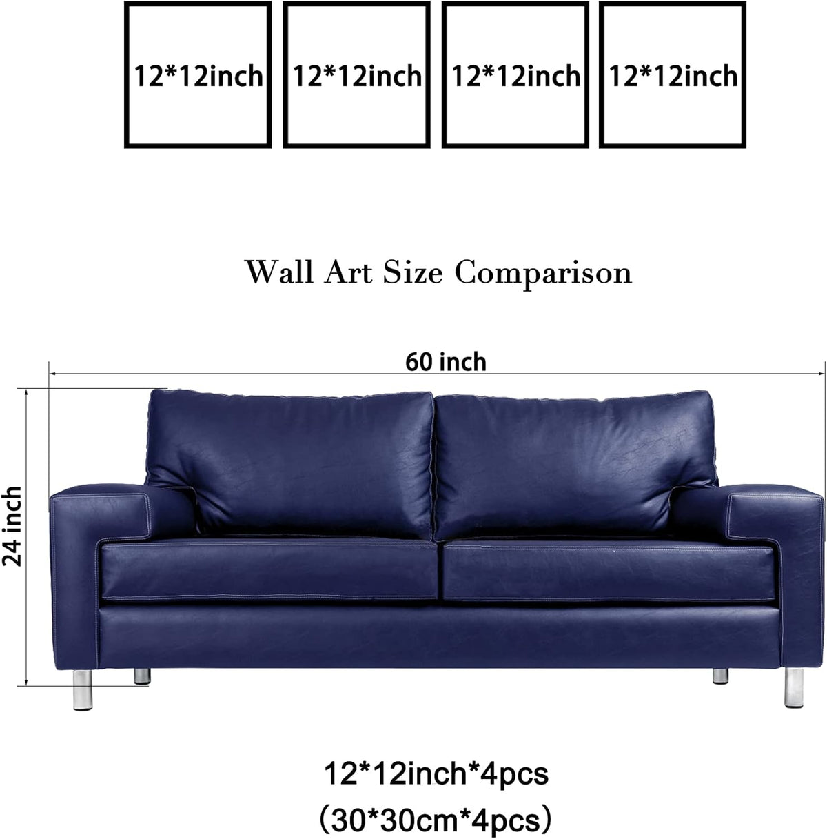 Black and White 4 Panels Giclee Canvas Prints R849