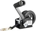 Heavy Duty Hand Winch 2000LBS with 25-Foot Strap, Pack of 2 L244