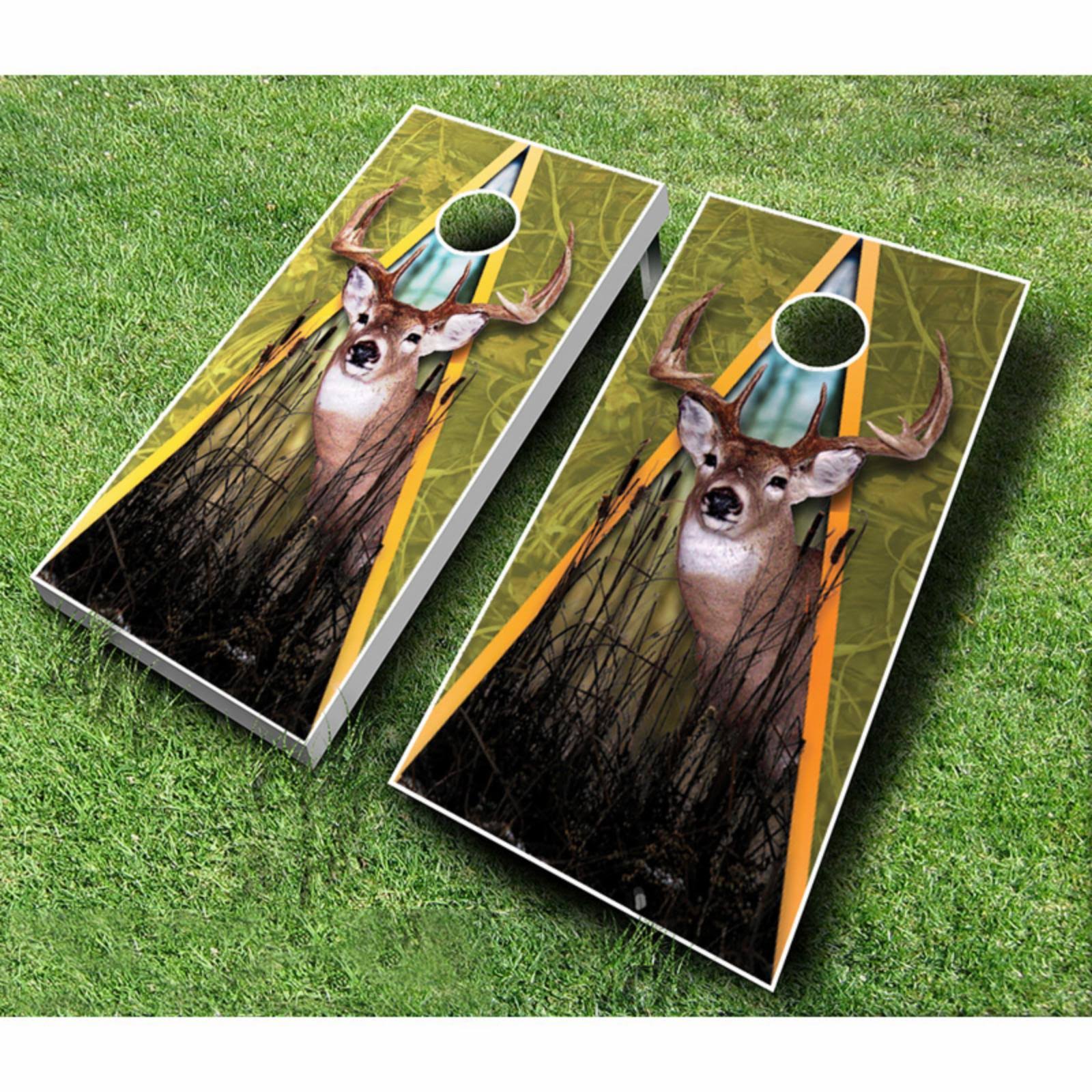 Baby Blue Grey Cornhole Set V844949