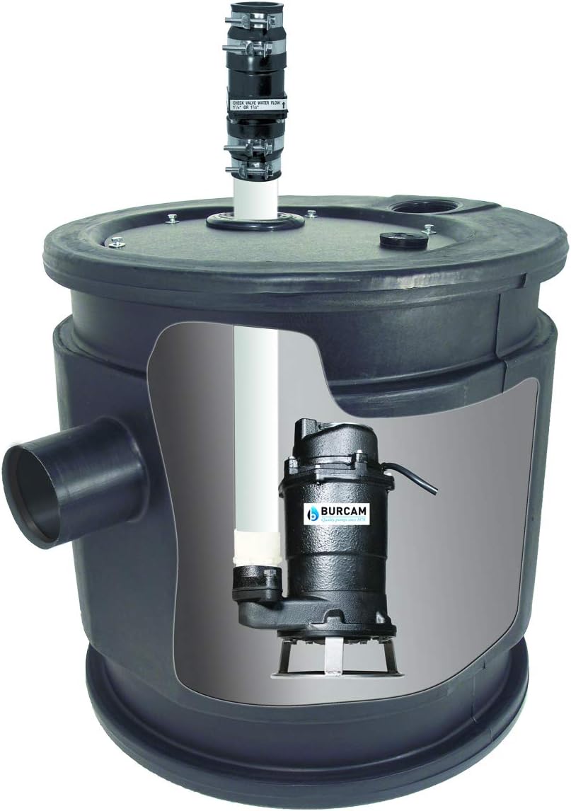 3/4HP Sewage Grinder Pump System W660