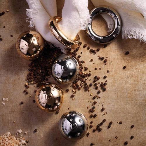 Platinum Salt & Pepper Shakers A926146