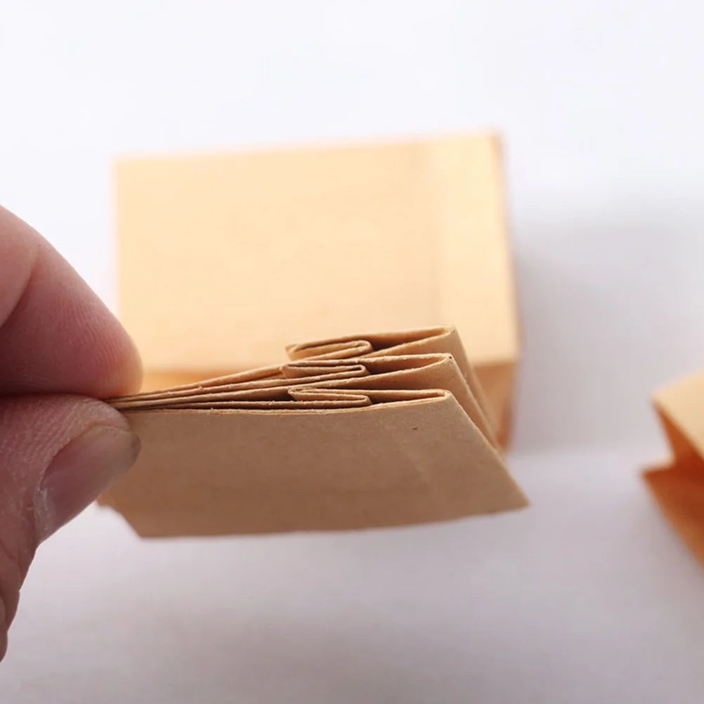 Miniature Dollhouse Paper Bag Grocery Carrier V250