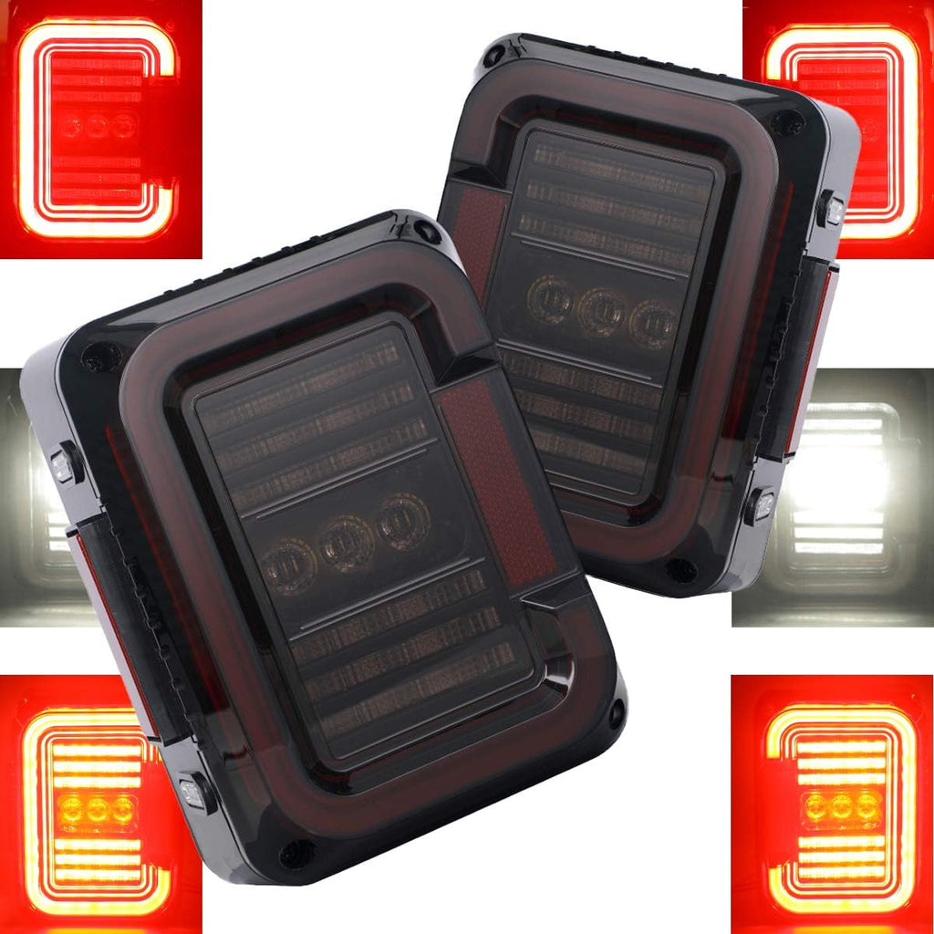 LED Tail Lights Clear Lens 2 PCS Y69699