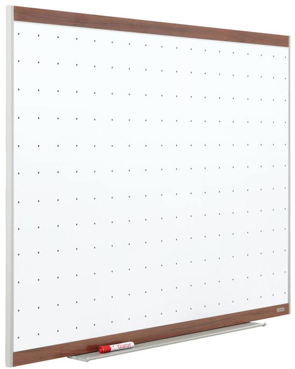Mahogany Magnetic Whiteboard 4 x 3 Feet G606