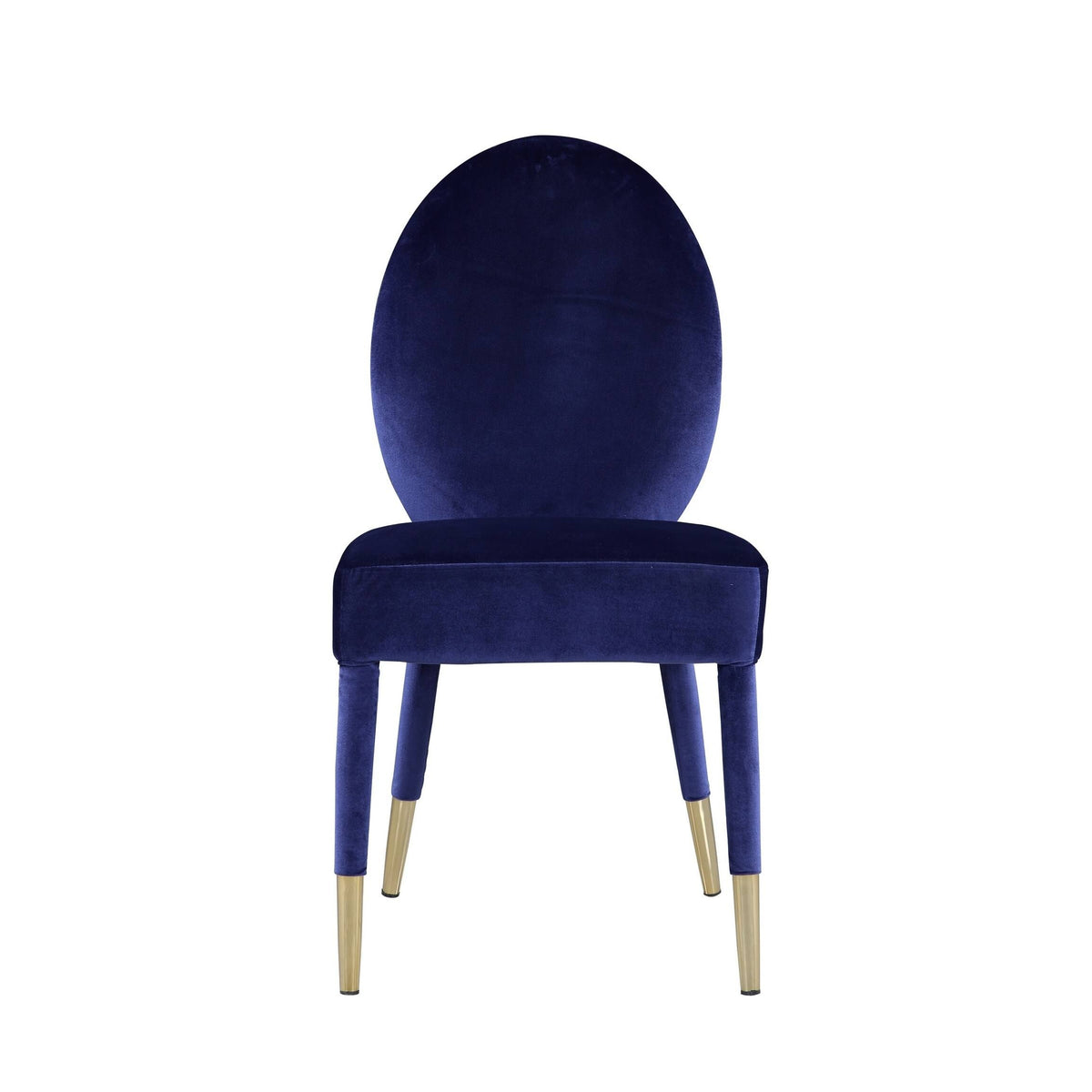 Velvet Dining Chair Set of 2 Grey P236
