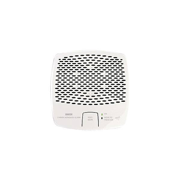 Carbon Monoxide Alarm Battery Operated White I836258