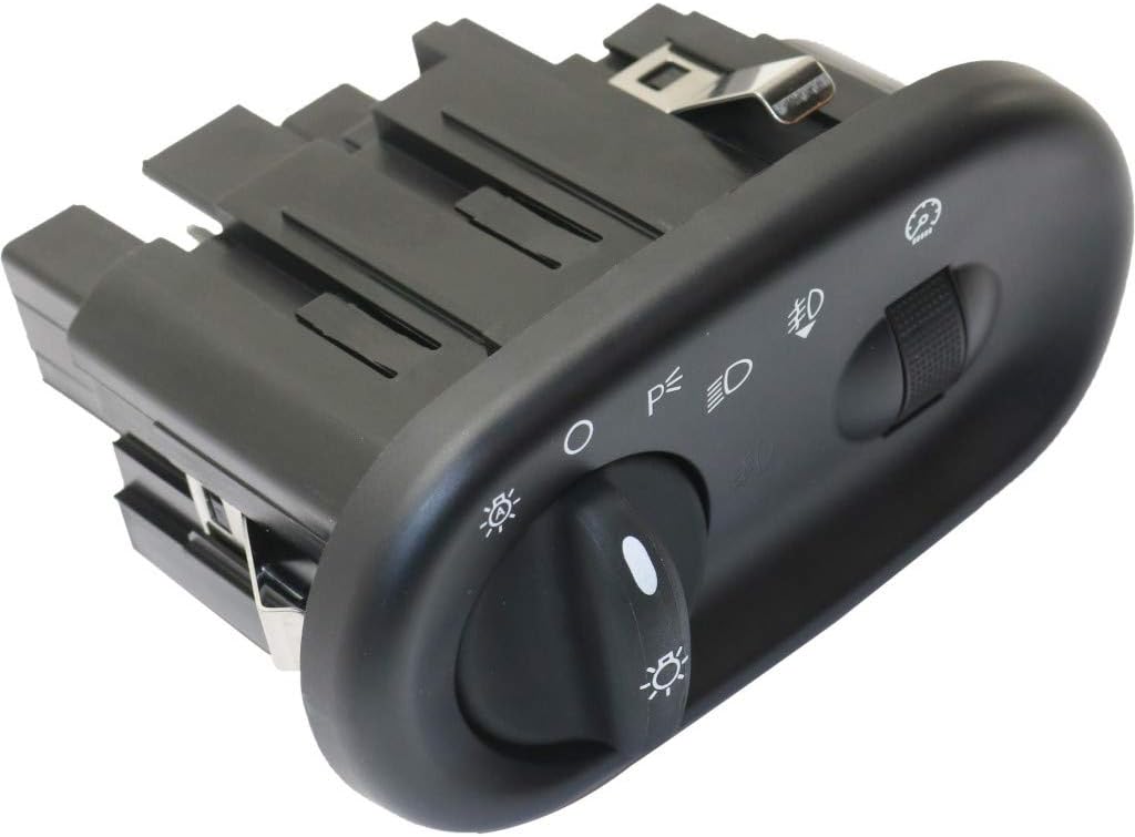 Headlight Switch for Ford Taurus 2000-2005 with Auto Headlights and Fog Lights F7804