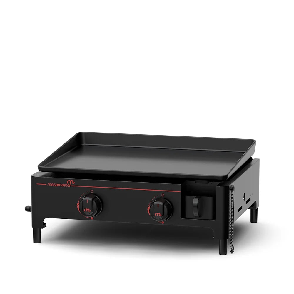 2-Burner Propane Gas Tabletop Griddle O155
