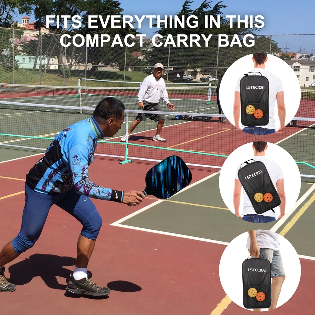 Fiberglass Composite 8oz Pickleball Paddle Set Q2587