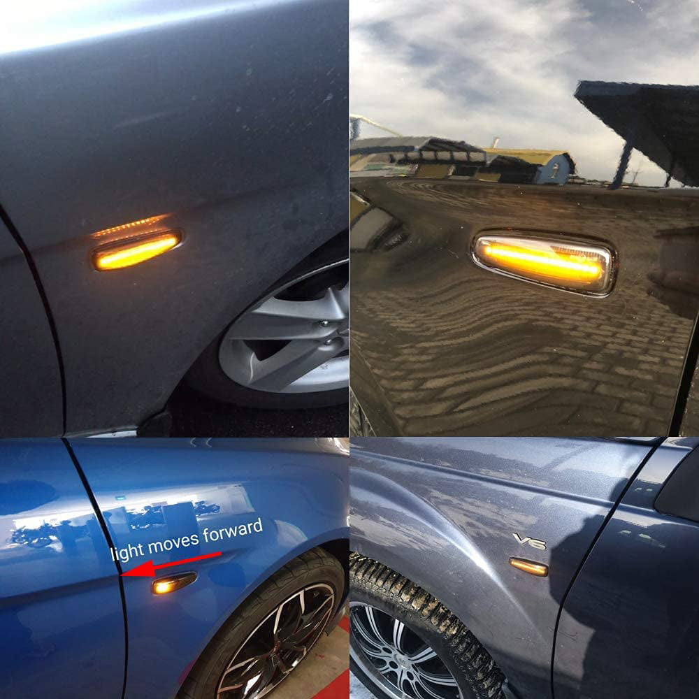 Smoked Lens LED Side Marker Lights A507