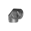 Black Double-Wall Elbow Q182