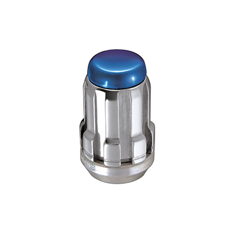 Lug Nut Box 50 M12X1.25 Cone Seat Blue Cap H7893