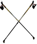 Nordic Walking Trainer Trekking Pole Grip Gold 105cm-135cm H507574