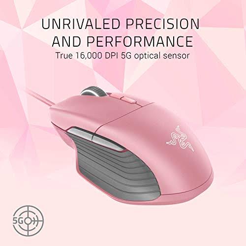 Quartz Pink Wired Optical Gaming Mouse D87730