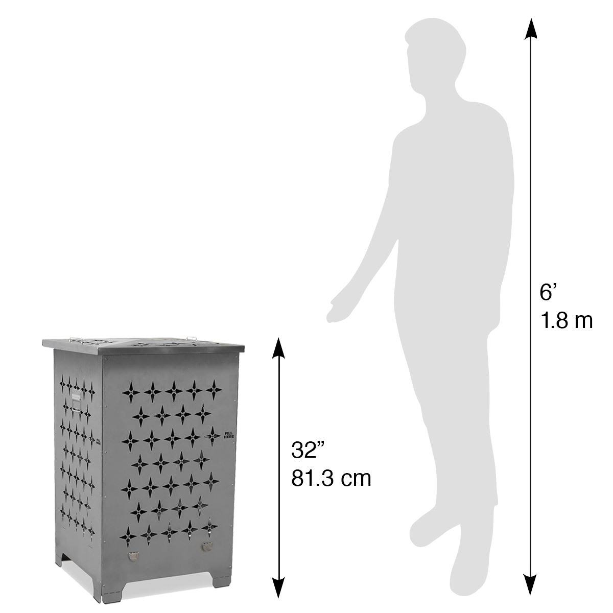 Stainless Steel Outdoor Burn Cage G75146