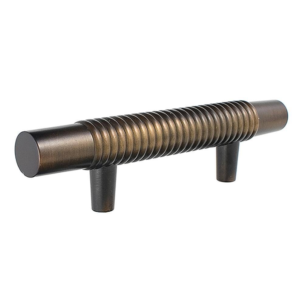 Stacked Cabinet Pull Satin Nickel 12 in E7476