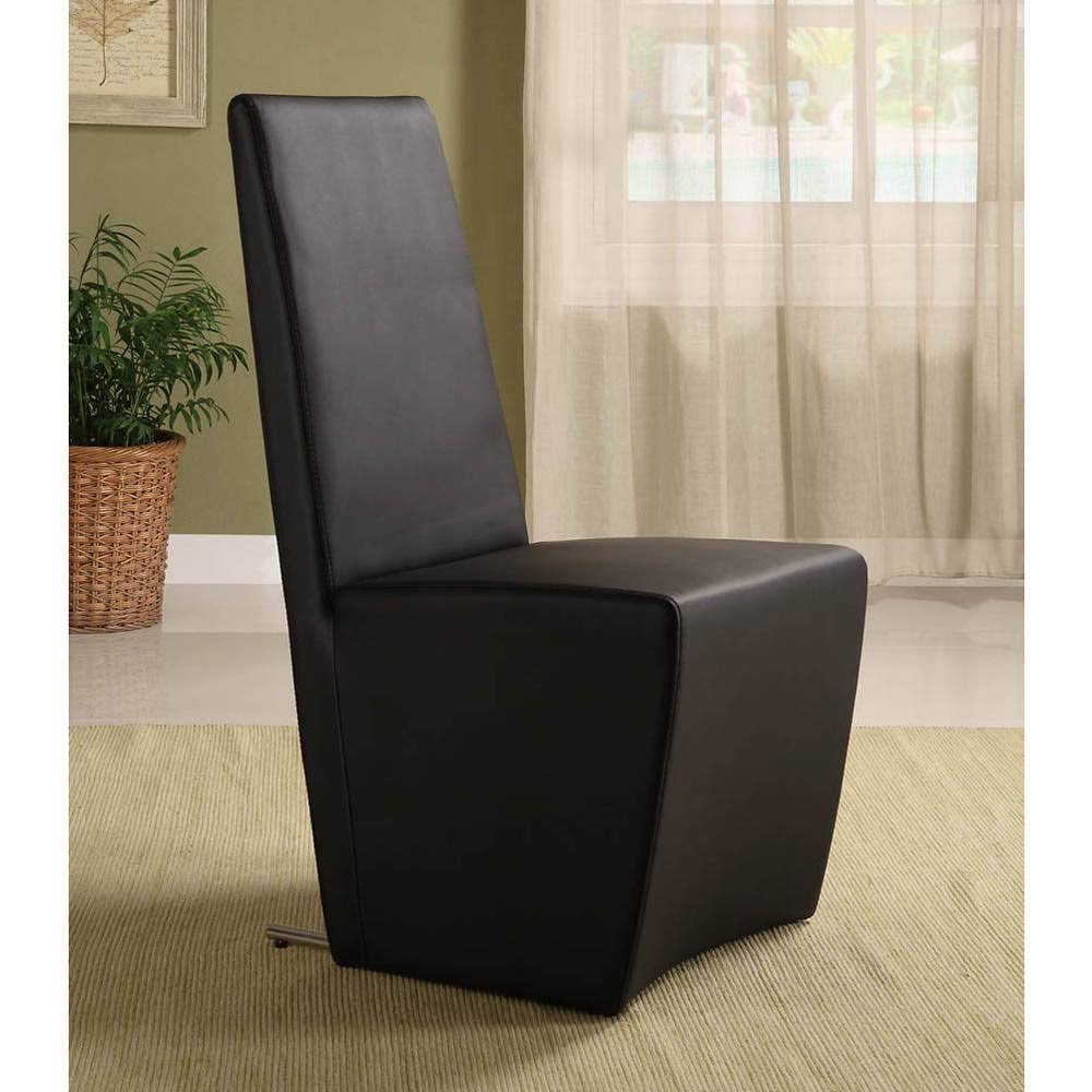 Brown High Back Modern Dining Chair Q353