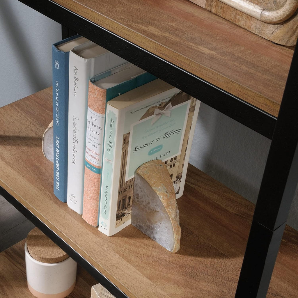 Tall Bookcase, Sindoori Mango Finish K505