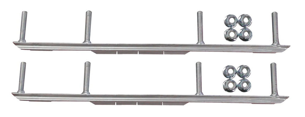 White MTX Snowmobile Skis Complete Kit N71183