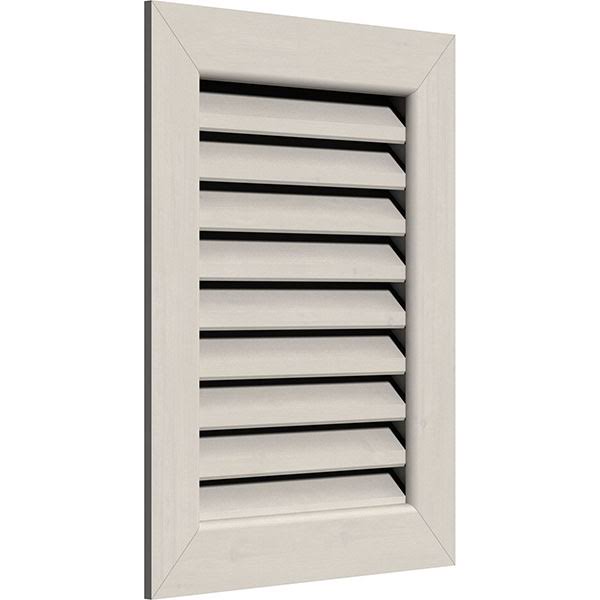 18 inchw x 18 inchh Primed Smooth Western Red Cedar Gable Vent O2402