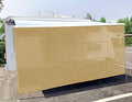 Beige Mesh RV Awning Sun Shade Screen 7' X 10'3'' F7489