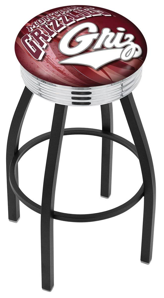 Black Wrinkle Bar Stool U94103