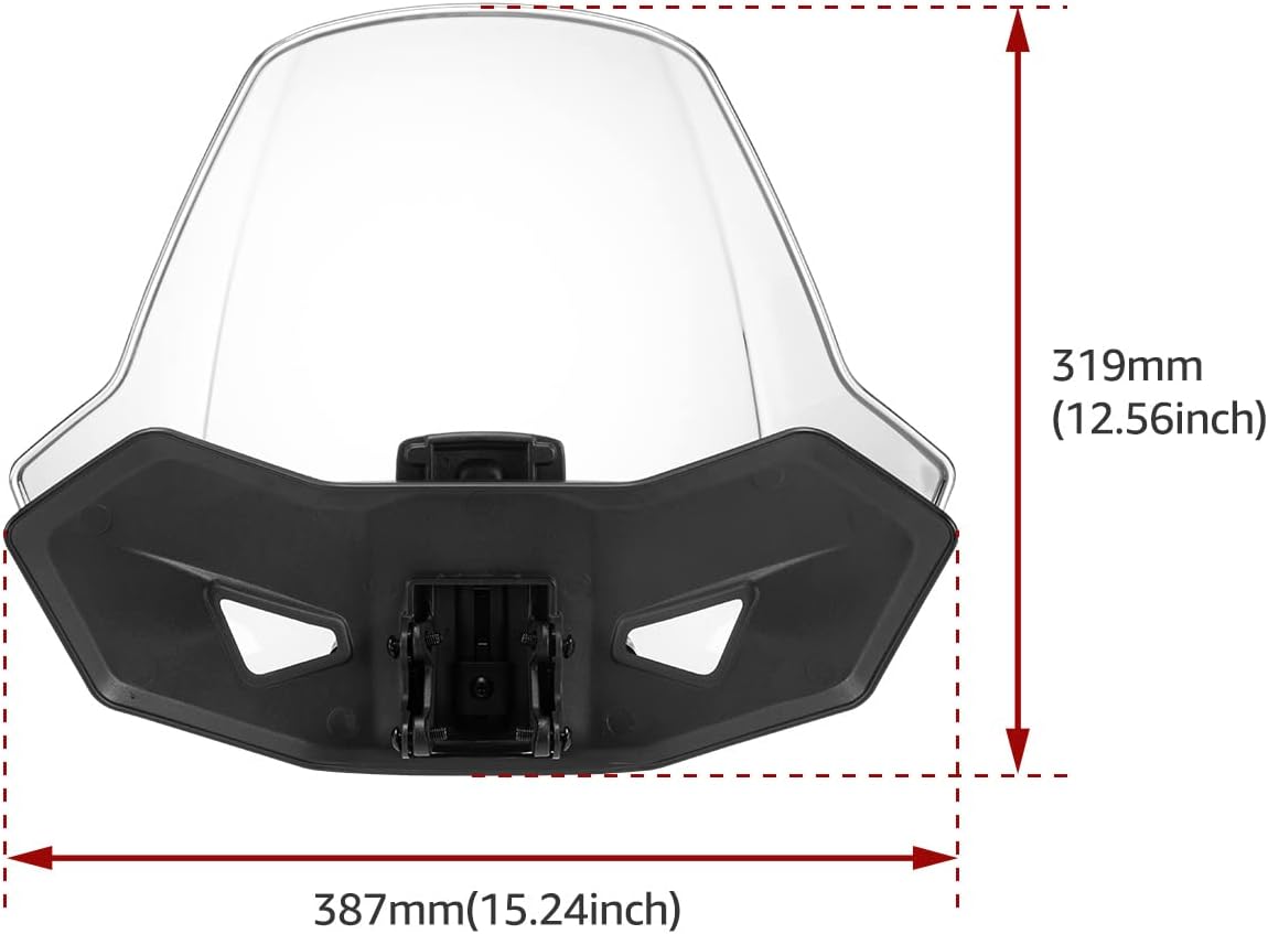 Adjustable Windshield for Can Am Ryker R4381
