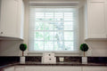 Cordless Soft White Faux Wood Room Darkening Blinds F9511