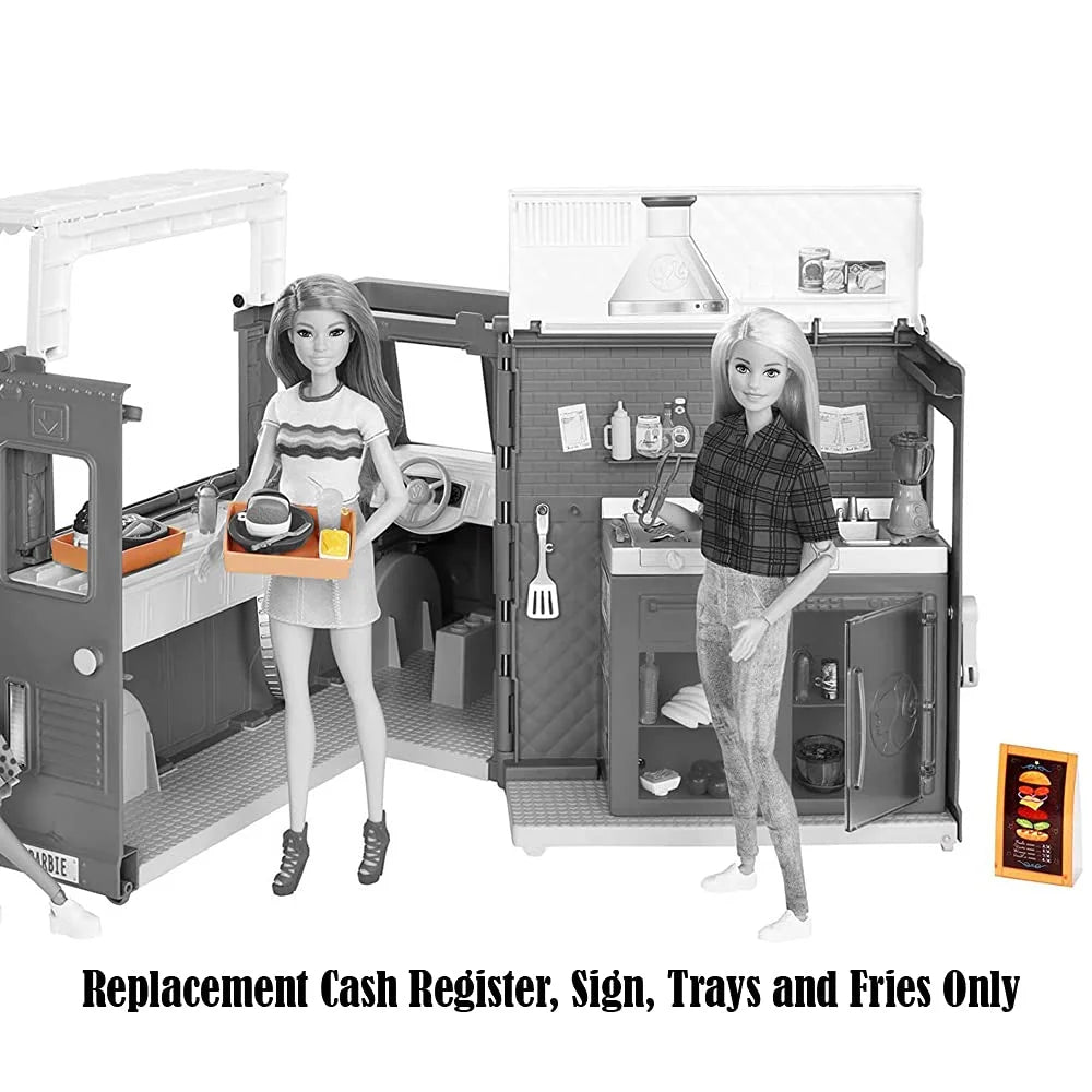 Replacement Cash Register, Sign, Trays and Fries J114