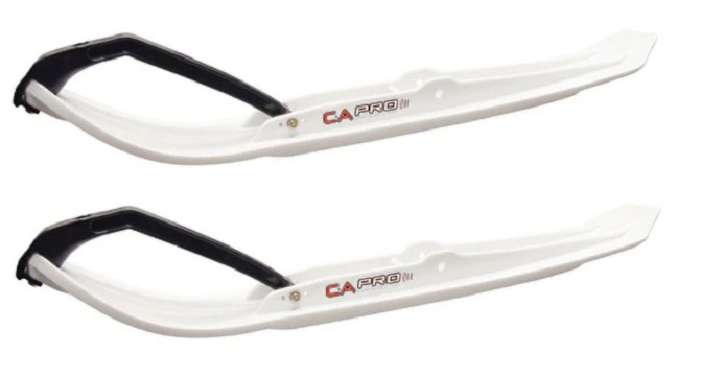 White MTX Snowmobile Skis Complete Kit N71183
